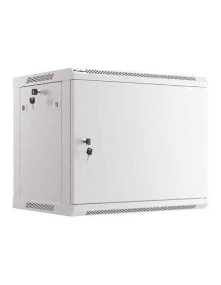 ➤ Komutacinė spinta 19'' pakabinama 9U 600x600mm (pilka, surinkta, IP20) AWM2-6609
