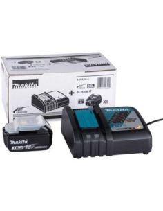 ➤ Greitasis pakrovėjas Makita 191A24-4 (pakrovėjas + 18V 3Ah akumuliatorius)