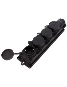 ➤ 4vt. kištukinis lizdas Pawbol D.3159/4-S (16A, 250V, IP44)