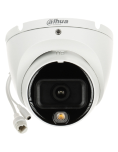 ➤ Dahua Dome IPC-HDW1639T-A-IL-0280B-S6 F2.8 (Balta, 6MP, ~110°, IR+balta šviesa 30m, IP67)