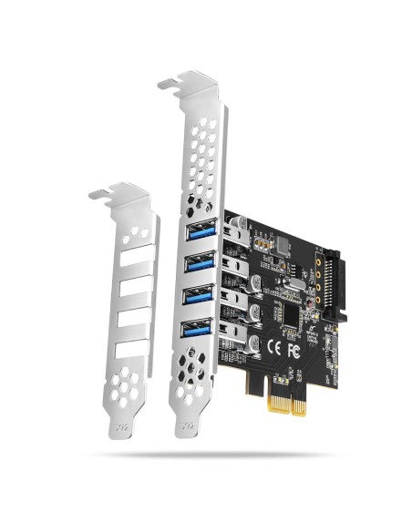 I/O CARD USB PCIE 4PORT/PCEU-43RS AXAGON