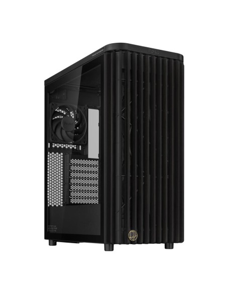Case|ASUS|ProArt PA401 Wood Edition - Tempered Glass Panel|MidiTower|Case product features Transparent panel|Not included|ATX|Co