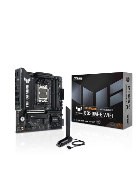 Mainboard|ASUS|AMD B850|SAM5|Micro-ATX|Memory DDR5|Memory slots 4|1xPCI-Express 4.0 1x|1xPCI-Express 4.0 16x|1xPCI-Express 5.0 1