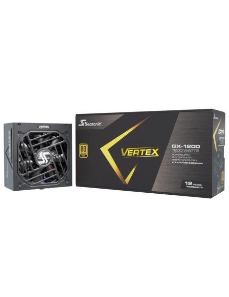 Power Supply|SEASONIC|VERTEX GX|1200 Watts|Efficiency 80 PLUS GOLD|MTBF 100000 hours|VERTEXGX-1200
