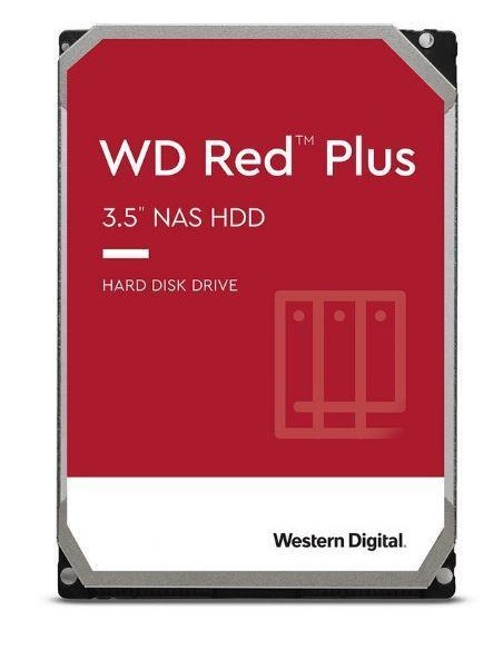HDD|WESTERN DIGITAL|Red Plus|4TB|SATA|256 MB|5400 rpm|3,5"|WD40EFPX