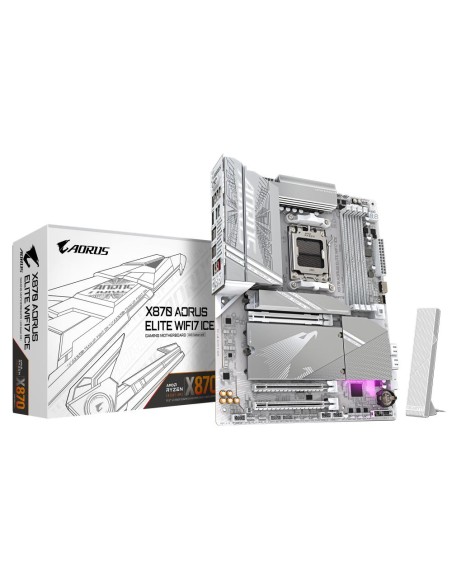 Mainboard|GIGABYTE|AMD X870|SAM5|ATX|Memory DDR5|Memory slots 4|1xPCI-Express 3.0 2x|1xPCI-Express 4.0 4x |1xPCI-Express 5.0 16x