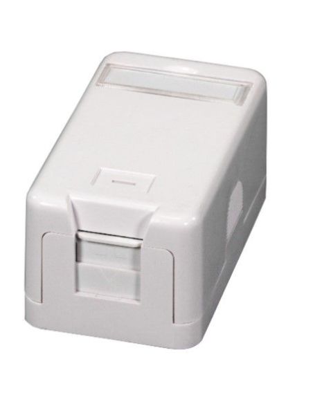 ➤ Virštinkinė vienvietė montavimo dėžutė EFB ET-25166 (1 x RJ45)