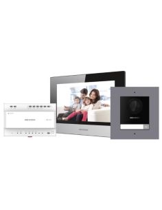 ➤ Hikvision SP telefonspynės dviejų laidų komplektas DS-KIS702Y-P