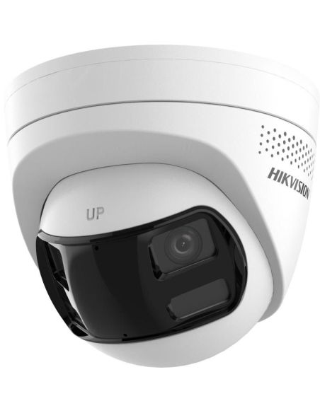 ➤ Hikvision dome DS-2CD1363G2P-LIUF/SL F2.8 (balta, 6 MP, 180°, 30 m LED, Smart Hybrid)