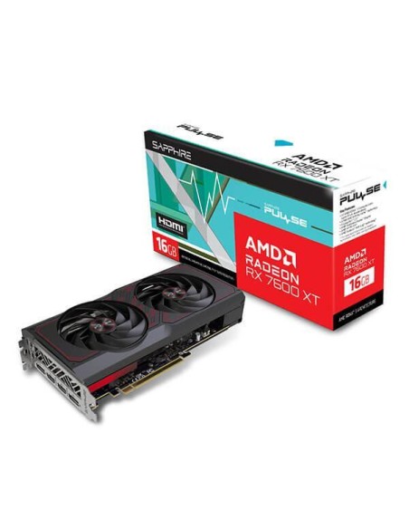 Graphics Card|SAPPHIRE|AMD Radeon RX 7600 XT|16 GB|GDDR6|128 bit|PCIE 4.0 8x|Dual Slot Fansink|2xHDMI|2xDisplayPort|11339-04-20G