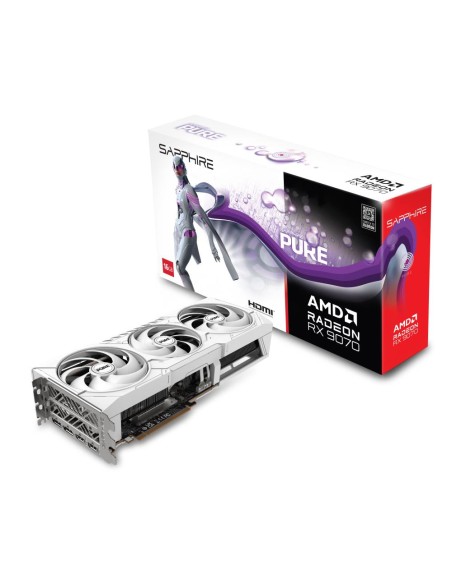 Graphics Card|SAPPHIRE|AMD Radeon RX 9070|16 GB|GDDR6|256 bit|PCIE 5.0 16x|Triple slot Fansink|2xHDMI|2xDisplayPort|11349-02-20G