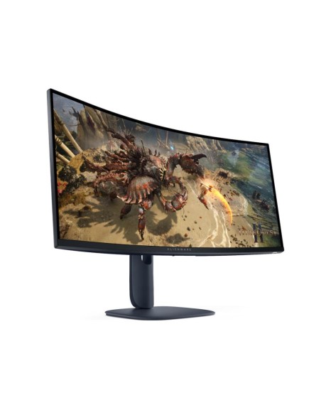 LCD Monitor|DELL|210-BQWL|34"|Gaming/Curved/21 : 9|Pivot|Height adjustable|Tilt|Panel VA|3440x1440|21:9|180 Hz|1 ms|Colour Black