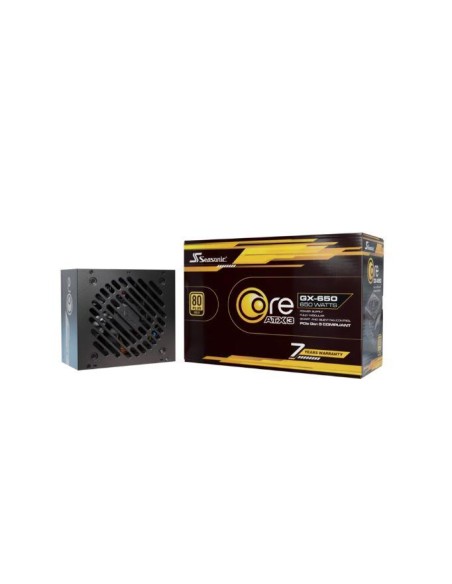 Power Supply|SEASONIC|CORE GX ATX 3.1|650 Watts|Efficiency 80 PLUS GOLD|MTBF 100000 hours|COREGX-650