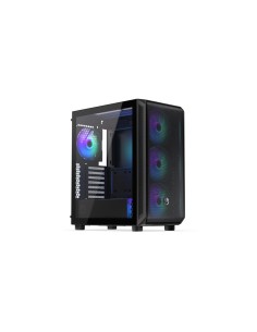 Case|ENDORFY|Arx 500 ARGB|MidiTower|Case product features Transparent panel|Not included|ATX|MicroATX|MiniITX|Colour Black|EY2A0