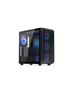 Case|ENDORFY|Arx 700 ARGB|MidiTower|Case product features Transparent panel|Not included|ATX|MicroATX|MiniITX|Colour Black|EY2A0