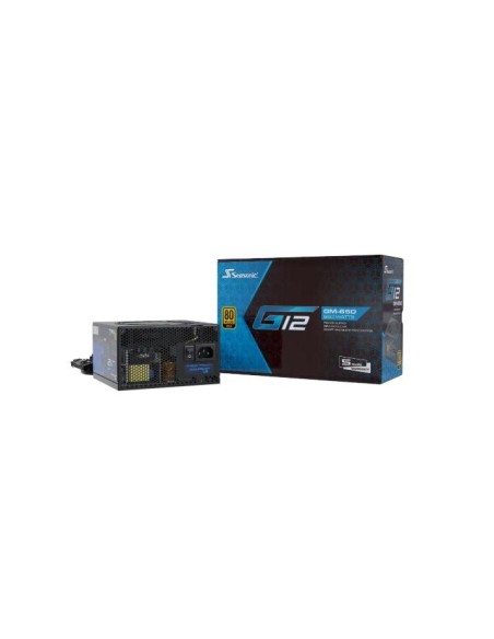 Power Supply|SEASONIC|G12 GM|650 Watts|Efficiency 80 PLUS GOLD|MTBF 100000 hours|G12GM-650