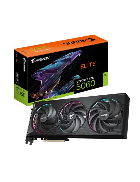 Graphics Card|GIGABYTE|NVIDIA GeForce RTX 5060|8 GB|GDDR7|128 bit|PCIE 5.0 16x|GPU 2722 MHz|Dual Slot Fansink|1xHDMI|3xDisplayPo