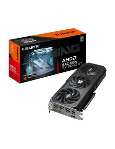 Graphics Card|GIGABYTE|AMD Radeon RX 9060 XT|8 GB|GDDR6|128 bit|PCIE 5.0 16x|Triple slot Fansink|1xHDMI|2xDisplayPort|GV-R9060XT