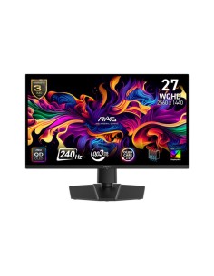Monitor|MSI|MAG 271QP QD-OLED X24|26.5"|Gaming|Swivel|Pivot|Height adjustable|Tilt|Matte|Panel QD-OLED|2560x1440|16:9|240 ??|0.0