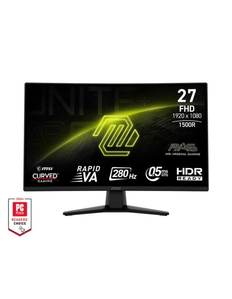 LCD Monitor|MSI|MAG 274CXF|27"|Gaming/Curved|Tilt|Matte|Panel VA|1920x1080|16:9|280 Hz|0.5 ms|Colour Black|MAG274CXF