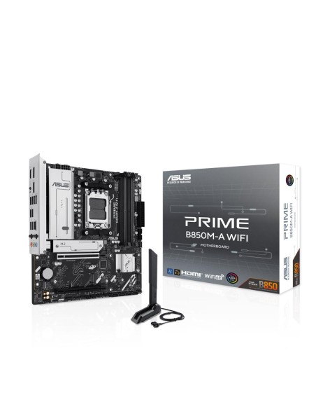 Mainboard|ASUS|AMD B850|SAM5|Micro-ATX|Memory DDR5|Memory slots 4|1xPCI-Express 4.0 16x|1xPCI-Express 5.0 16x|3xM.2|1xHDMI|2xDis