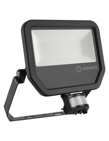 ➤ LED prožektorius su judesio davikliu (juodas, 50w, 3000K, IP65, 5500lm) Ledvance 4058075460997 