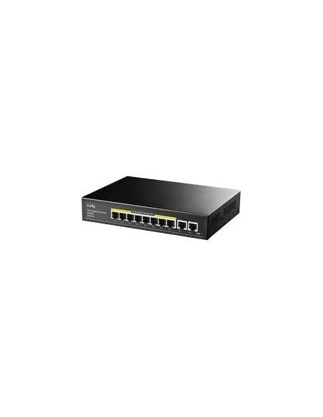 ➤ 10 prievadų komutatorius CUDY GS1010PE