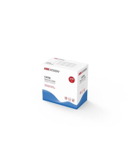 ➤ Kabelis ryšio Hikvision UTP 5E Hikvision DS-1LN5E-E/E (305m.)