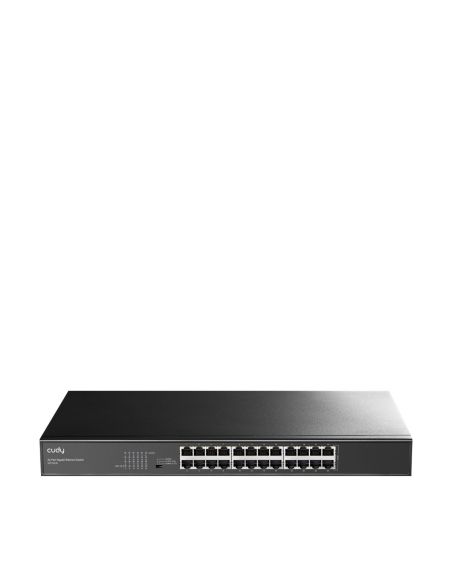 ➤ 24 prievadų valdomas komutatorius CUDY GS1024L