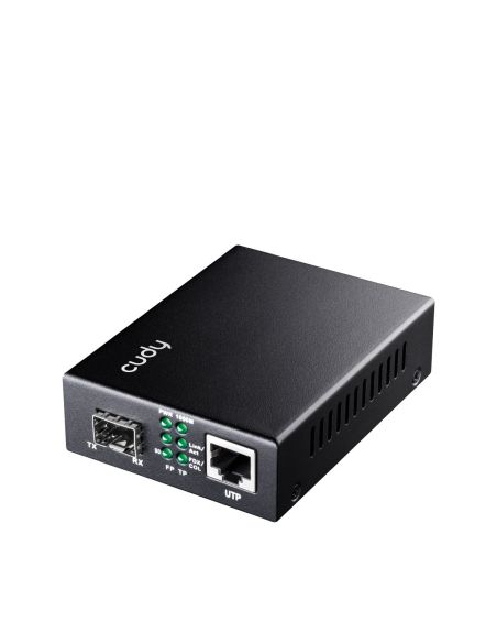 ➤ Konverteris Cudy MC220 (RJ45 į SFP, 100Mbps)