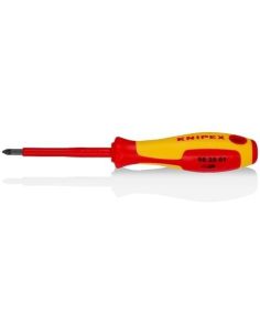 ➤ Atsuktuvas izoliuotas Knipex 98 25 01 (PZ1, 80mm, 1000V)