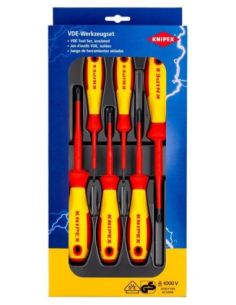 ➤ Atsuktuvų rinkinys Knipex 00 20 12 V03 (6 vnt., 1000V)