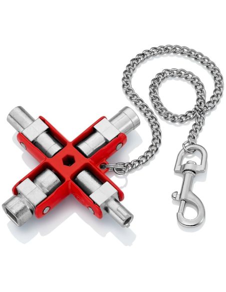 ➤ Universalus metalinis raktas skydams Knipex 00 11 06