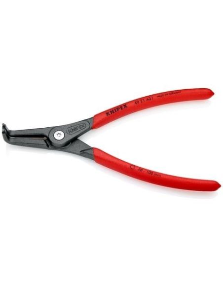 ➤ Lenktos replės fiksavimo žiedams Knipex 49 21 A31 (40-100mm