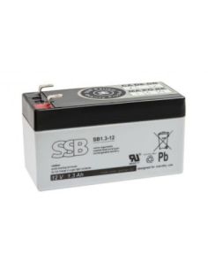 ➤ Akumuliatorius (AGM) SSB SB (1.3Ah, 12V, F1, VRLA)