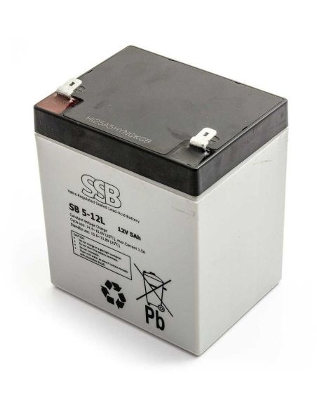 ➤ Akumuliatorius (AGM) SSB SB (5Ah, 12V, F2, VRLA)