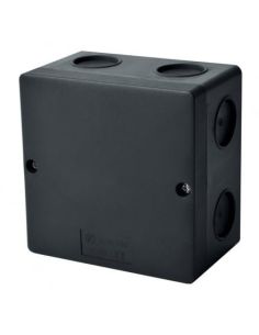 ➤ Hermetinė paskirstymo dėžutė Kopos KSK 100_FA (juoda, 101x101x63mm, IP66, UV atspari)