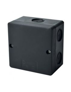 ➤ Hermetinė paskirstymo dėžutė Kopos KSK 80_FA (juoda, 81x81x54mm, IP66, UV atspari)