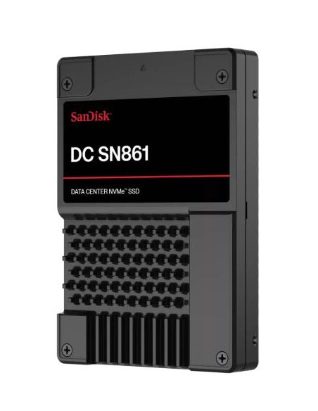 SSD|SANDISK|DC SN861|7.68TB|U.2|PCIe Gen5|SDS6BA176PSP9X30TS2527