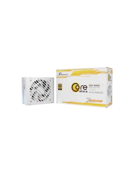 Power Supply|SEASONIC|CORE GX White|850 Watts|Efficiency 80 PLUS GOLD|MTBF 100000 hours|SRP-CGX851-A5A32SF-W