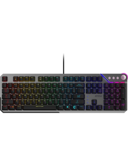KEYBOARD GAMING BLACK US/STRIKE 600 SILENT MSI