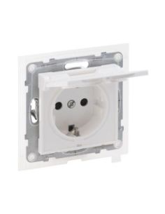➤ Baltas kištukinis lizdas su dangteliu Suno Legrand 721123