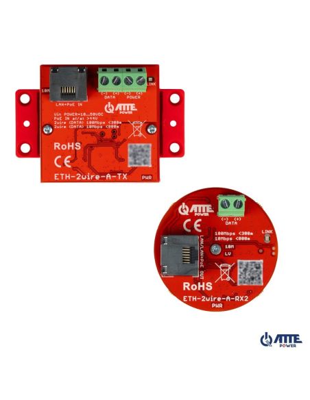 ➤ Konverterių komplektas ATTE ETH-2WIRE-A-SET2