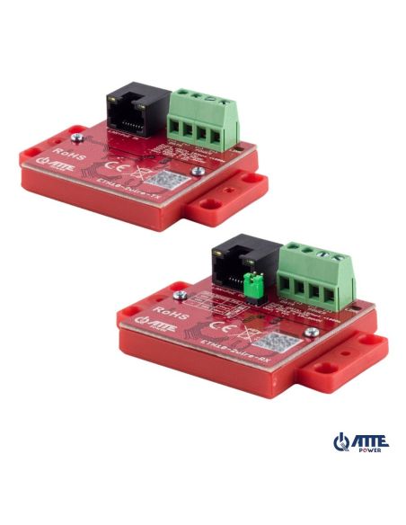➤ LAN perdavimo komplektas ATTE ETH10-2WIRE-SET