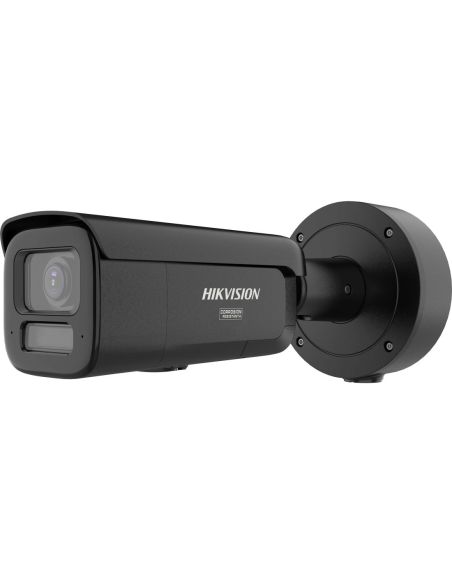 ➤ Hikvision bullet DS-2CD2647G3-LIZS2UY/SL F2.8-12 (juoda, 4 MP, 60 m IR+LED, Hybrid Light, ColorVu 3.0, AcuSense 3.0)