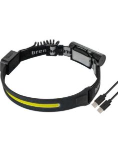 ➤ Žibintuvėlis ant galvos Brennenstuhl SL500A 1173760000 (500 lm, Osram LED, USB-C, IP44)