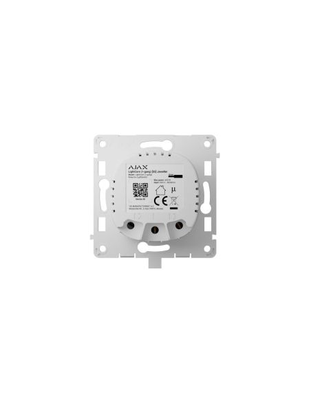 ➤ Bevielis išmanus jungiklio mechanizmas Ajax LIGHTCORE 1-GANG 45110.142.NC (1 klavišo)