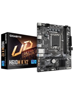 Mainboard|GIGABYTE|Intel H610|LGA1700|Micro-ATX|Memory DDR5|Memory slots 2|1xPCI-Express 3.0 1x|1xPCI-Express 4.0 16x|1xM.2|1xHD