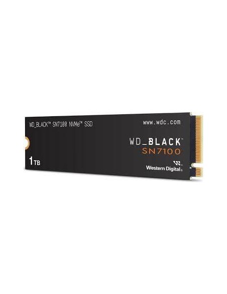 SSD|WESTERN DIGITAL|Black SN7100|1TB|M.2|PCIe Gen4|NVMe|3D TLC|Write speed 6900 MBytes/sec|Read speed 7250 MBytes/sec|WDS100T4X0