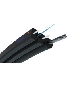 ➤ 1 skaidulos vienmodis optinis kabelis FiberHome Micro EX.17344 (FTTH, G.657.A1, LSZH, 5.2mm, 600N)